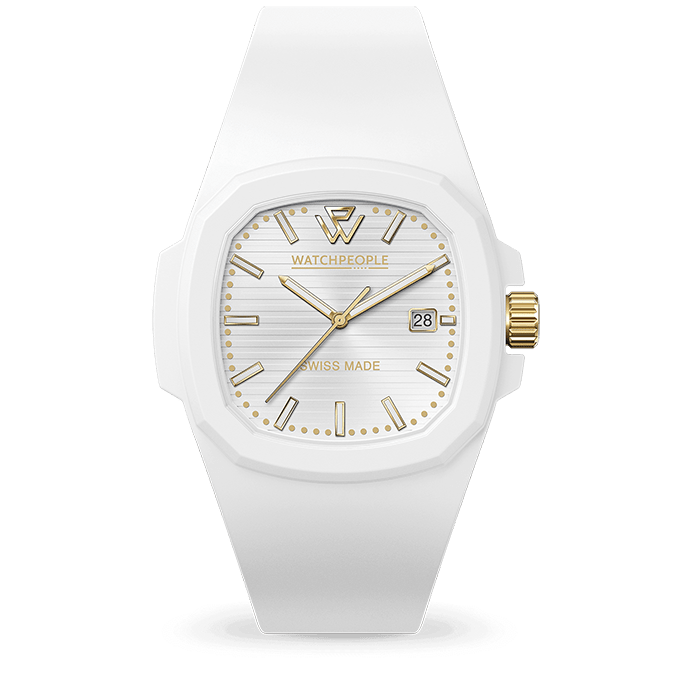 Montre WATCH PEOPLE Homme WP4 en Silicone Blanc 700337