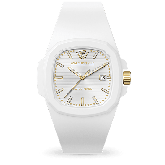 Montre WATCH PEOPLE Homme WP4 en Silicone Blanc 700337
