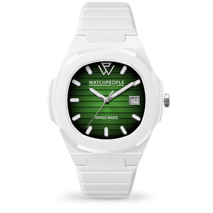 Montre WATCH PEOPLE Homme WP7 en Silicone Blanc 700932