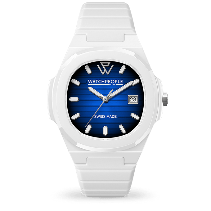 Montre WATCH PEOPLE Homme WP7 en Silicone Blanc 700933