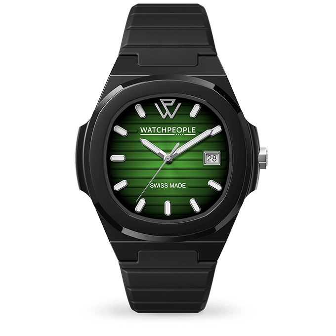 Montre WATCH PEOPLE Homme WP7 en Silicone Noir 700934
