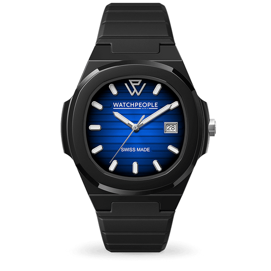 Montre WATCH PEOPLE Homme WP7 en Silicone Noir 700935