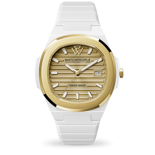 Montre WATCH PEOPLE Homme WP7 en Silicone Blanc 700936