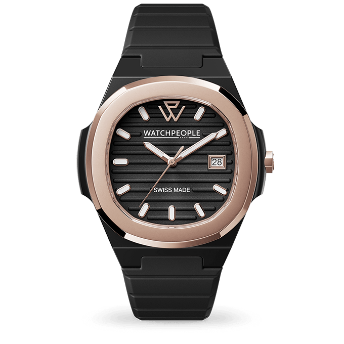 Montre WATCH PEOPLE Homme WP7 en Silicone Noir 700938