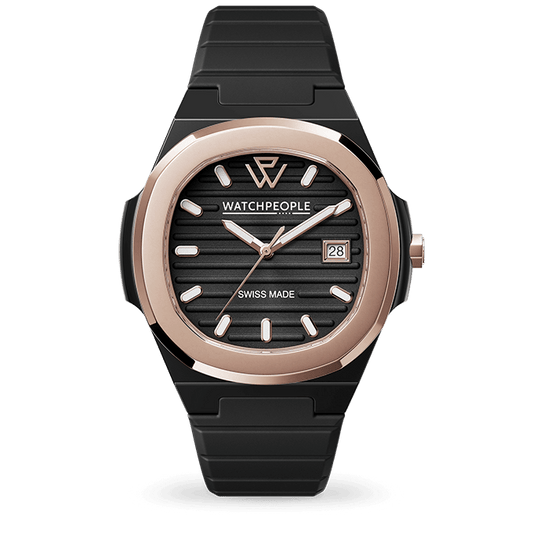Montre WATCH PEOPLE Homme WP7 en Silicone Noir 700938
