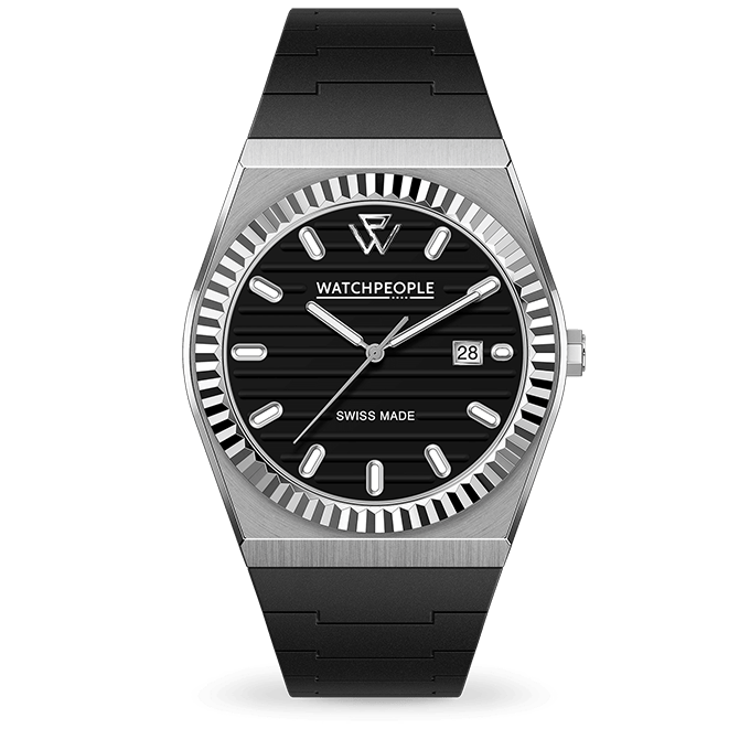Montre WATCH PEOPLE Homme WP1 en Silicone Noir 701171