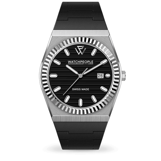Montre WATCH PEOPLE Homme WP1 en Silicone Noir 701171